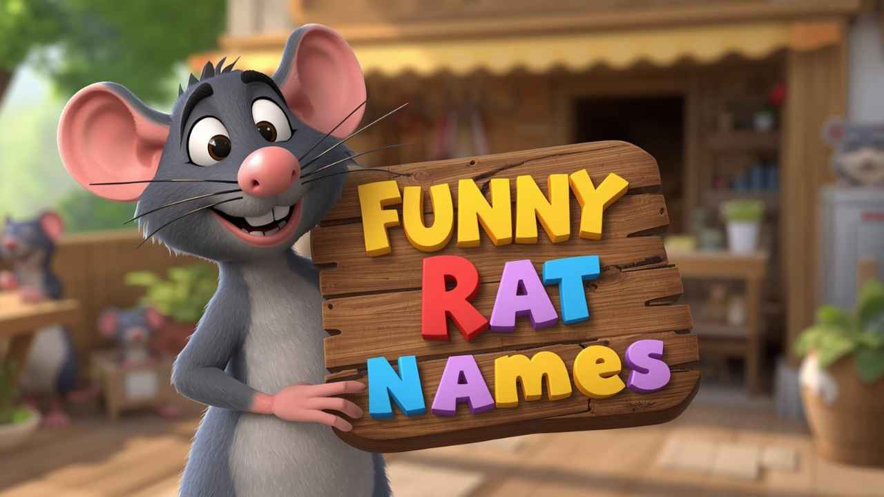 funny rat names