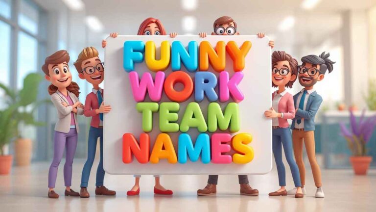 funny work team names